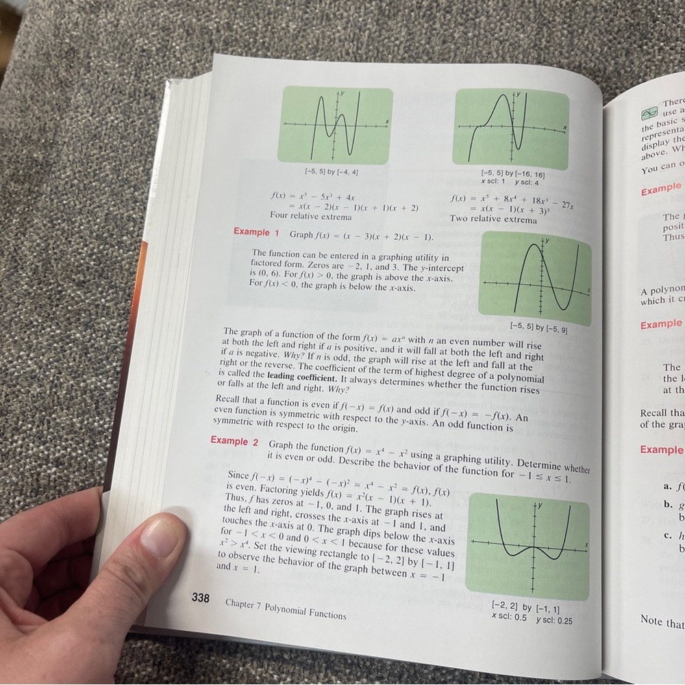 Prentice Hall Advanced Mathematics : A Precalculus Approach, 1993 Textbook Math - Picture 10 of 16